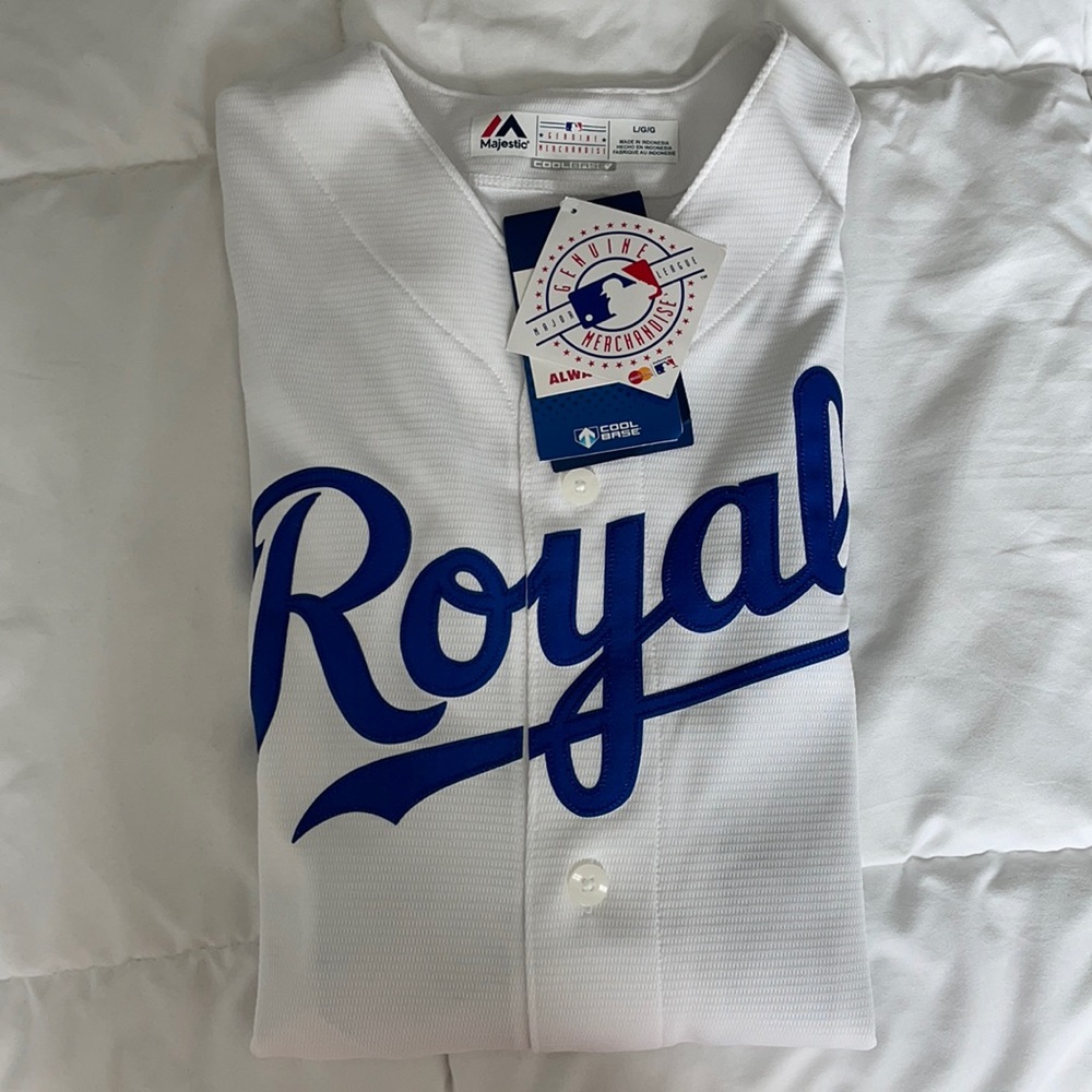 Rare Men’s Royals “Big Slick” baseball jersey